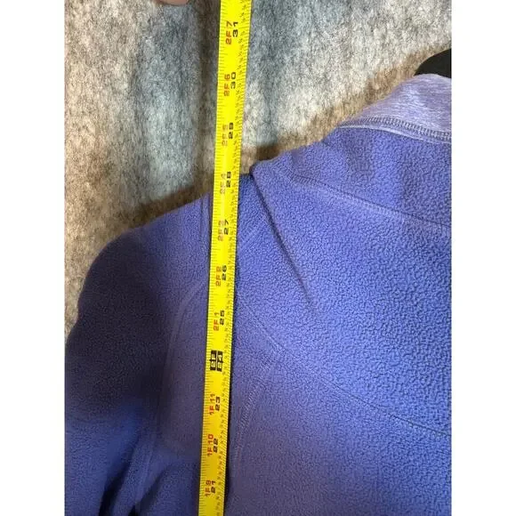Lululemon Womens Apres Run Lightweight Persian Purple Pullover Hoodie - Size 8 - Picture 9 of 10